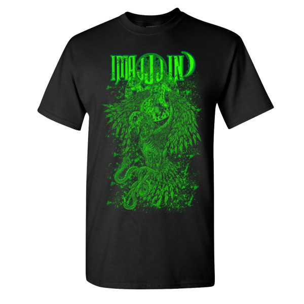 Green Crow - -Heavy Cotton™ T-Shirt Thumbnail